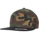 Casquette camo à bouton-pression bicolore classique (6089TC) personnalisé