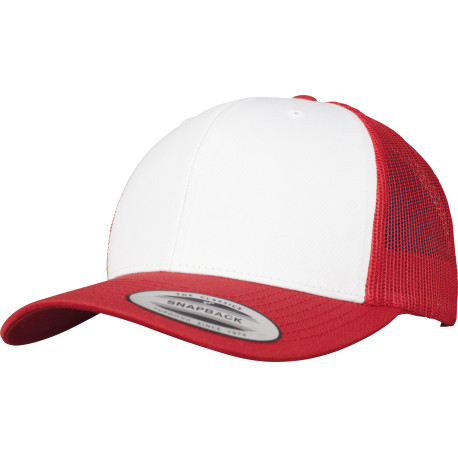 Casquette trucker rétro devant coloré Flexfit (6606CF) personnalisé