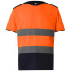 Hi-vis two-tone t-shirt (HVJ400) personnalisé