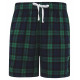 Short de sport tartan pour hommes personnalisé