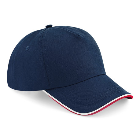 Casquette Authentique à 5 Panneaux - Visière Passepoilée personnalisé