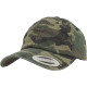 Casquette camo effet délavé profil bas (6245CW) personnalisé