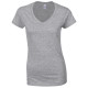 T-shirt col V Softstyle™ Femme personnalisé