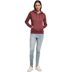 Sweat à capuche bio pour femme personnalisé