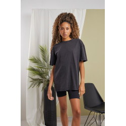 Women’s oversized acid wash tee personnalisé