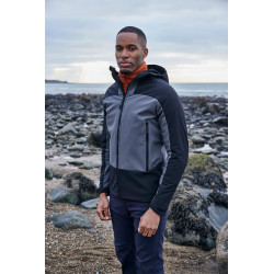 Expert active hooded softshell personnalisé