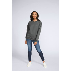 Softstyle™ Midweight fleece adult crew neck personnalisé