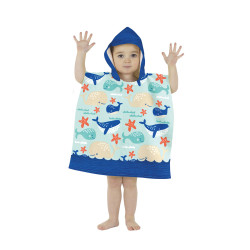 Peignoir pour la plage enfant personnalisé