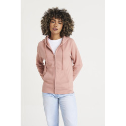 Sweat zippé universitaire femme personnalisé