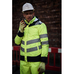 Pro hi-vis thermogen heated jacket personnalisé