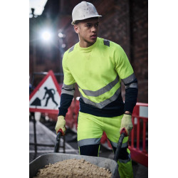 Pro hi-vis sweat top personnalisé