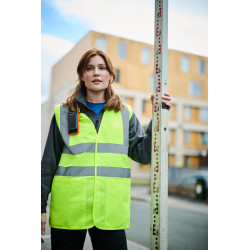 Gilet Pro supervisor haute visibilité personnalisé