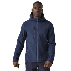 Veste Navigate softshell à capuche 2 couches personnalisé