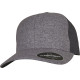 Casquette Flexfit Delta® carbone bicolore (180T) personnalisé