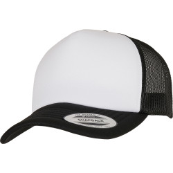 Casquette de camionneur YP Classics® courbée en mousse – pan avant blanc (6320W) personnalisé