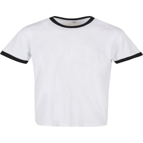 T-shirt à bords contrastés personnalisé
