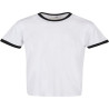 T-shirt à bords contrastés personnalisé