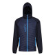 Navigate hybrid hooded jacket personnalisé