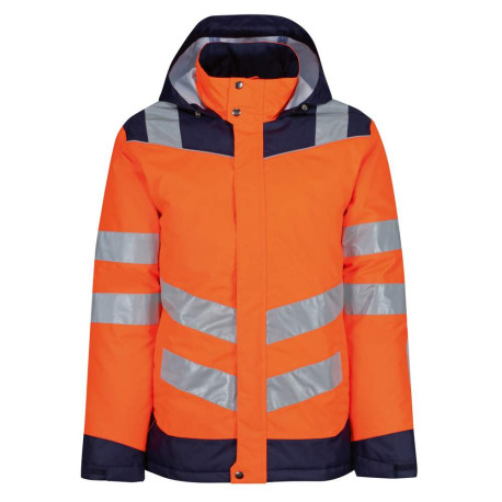 Pro hi-vis thermogen heated jacket personnalisé