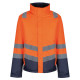 Pro hi-vis insulated parka personnalisé