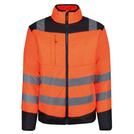 Pro hi-vis thermal jacket personnalisé