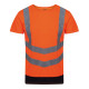 Pro hi-vis short sleeve t-shirt personnalisé