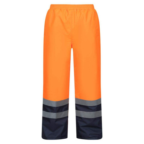 Pro hi-vis insulated overtrouser personnalisé