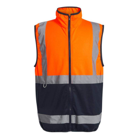 Gilet Pro zippé haute visibilité personnalisé