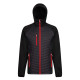 Navigate hybrid hooded jacket personnalisé