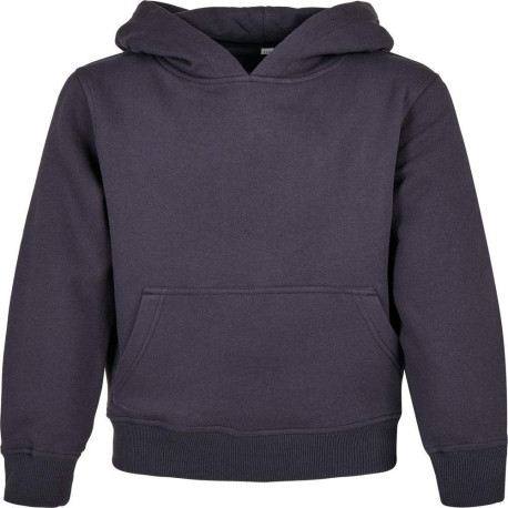 Sweat à capuche bio basique pour enfant personnalisé