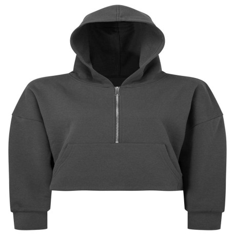 Sweat à capuche 1/2 zip pour femme TriDri® personnalisé