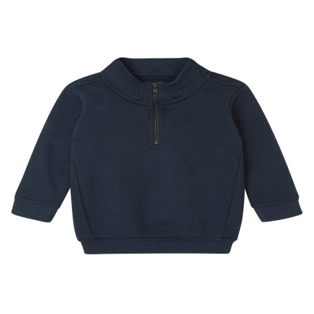 Sweat 1/4 zip bébé personnalisé