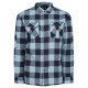 Shelford insulated check shirt personnalisé