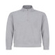 Sweatshirt unisexe durable quart de zip personnalisé