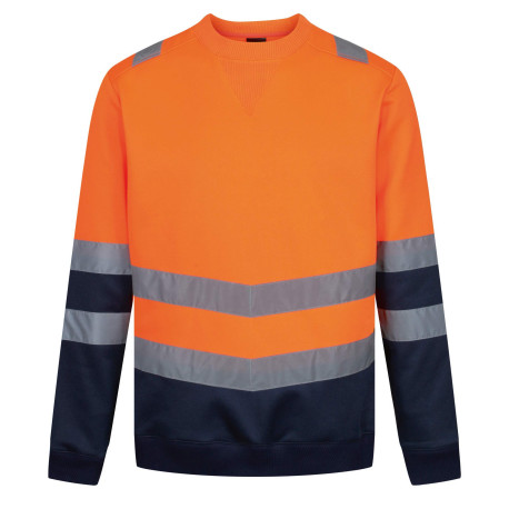 Pro hi-vis sweat top personnalisé