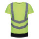 Pro hi-vis short sleeve t-shirt personnalisé