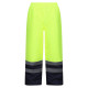 Pro hi-vis insulated overtrouser personnalisé