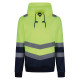 Pro hi-vis overhead hoodie personnalisé