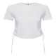 Crop-top froncé femme TriDri® personnalisé