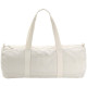 Sac polochon en coton bio rayé personnalisé