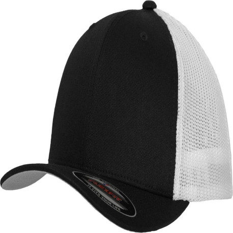 Casquette de camionneur Flexfit en mesh bicolore (6511T) personnalisé