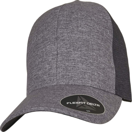 Casquette Flexfit Delta® carbone bicolore (180T) personnalisé