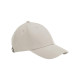 Casquette à 6 panneaux en toile de coton biologique EarthAware® personnalisé