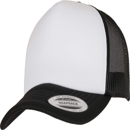 Casquette de camionneur YP Classics® courbée en mousse – pan avant blanc (6320W) personnalisé