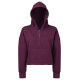 Sweat à capuche 1/2 zip pour femme TriDri® personnalisé