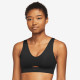 Women's Nike Dri-FIT indy plunge cutout bra personnalisé