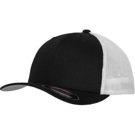 Casquette de camionneur Flexfit en mesh bicolore (6511T) personnalisé