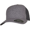 Casquette Flexfit Delta® carbone bicolore (180T) personnalisé