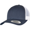 Casquette de camionneur rétro recyclée YP classics bicolore (6606RT) personnalisé