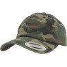 Casquette camo effet délavé profil bas (6245CW) personnalisé